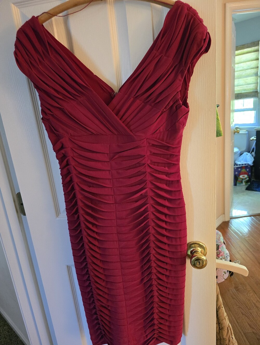 Adrianna Papell Pleated Dress